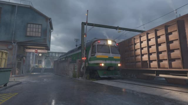 train background